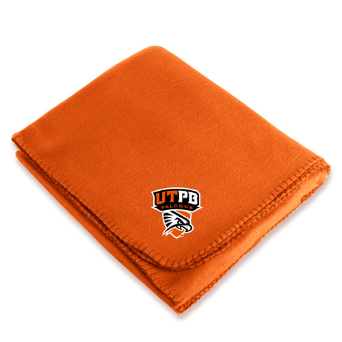  Orange Arctic Fleece Blanket - Official Logo