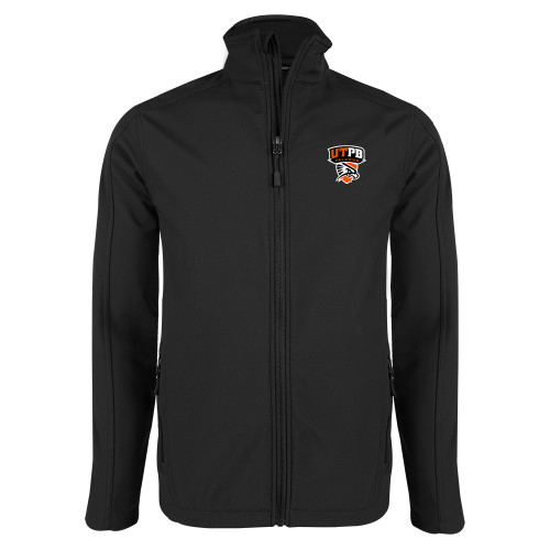  Black Softshell Jacket - Official Logo