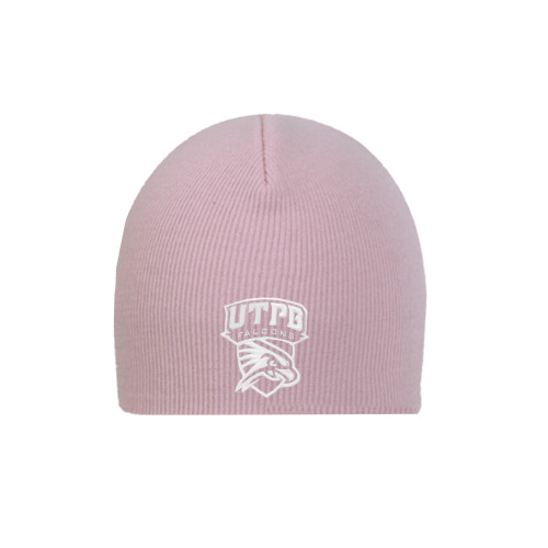 Pink Knit Beanie - Official Logo