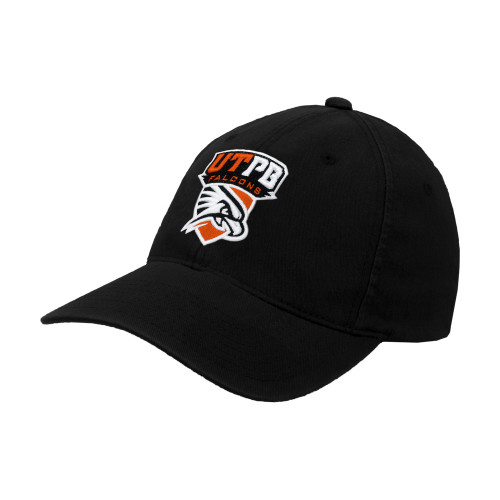  Black Flexfit Structured Low Profile Hat - Official Logo