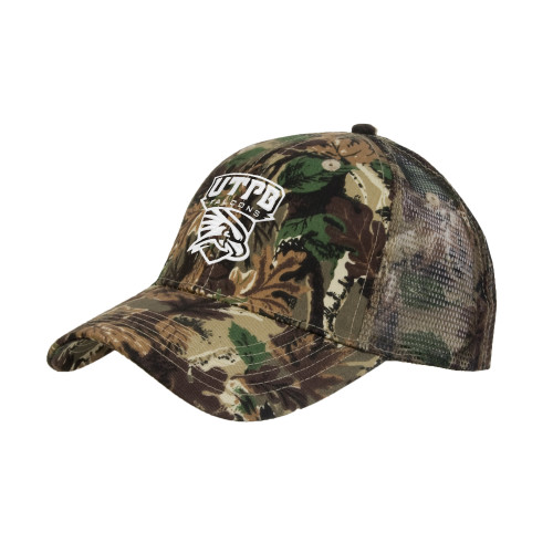  Camo Pro Style Mesh Back Structured Hat - Official Logo
