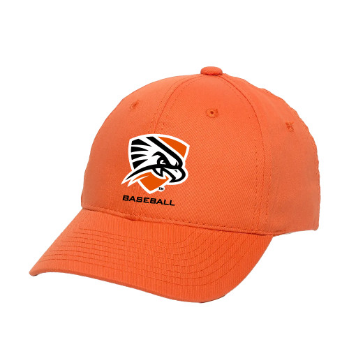  Orange Structured Adjustable Pro Style Hat - Baseball