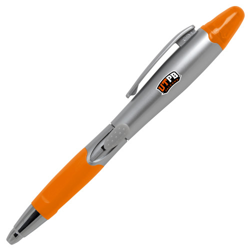  Silver/Orange Blossom Pen/Highlighter - UTPB Falcons