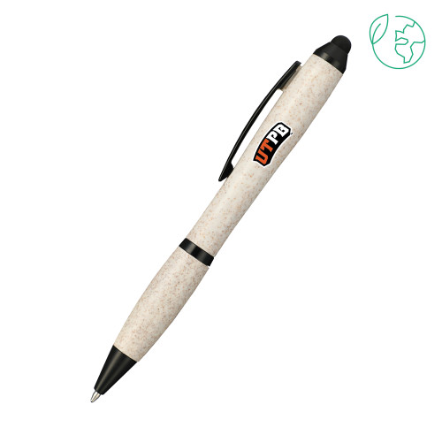  Nash Wheat Straw Ballpoint Beige Stylus Pen - UTPB