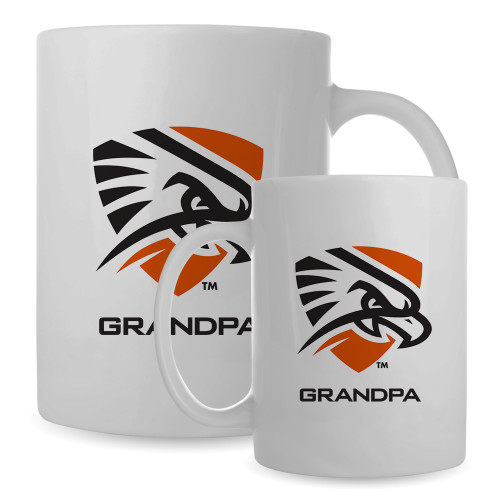  Full Color White Mug 15oz - Grandpa