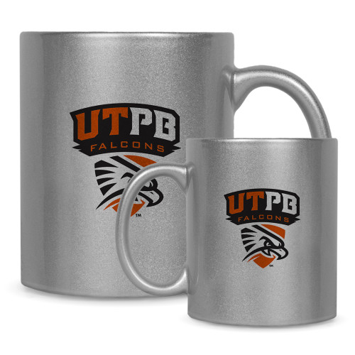  Full Color Silver Metallic Mug 11oz - Official Logo