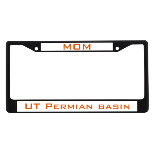  Mom Metal License Plate Frame in Black - Mom