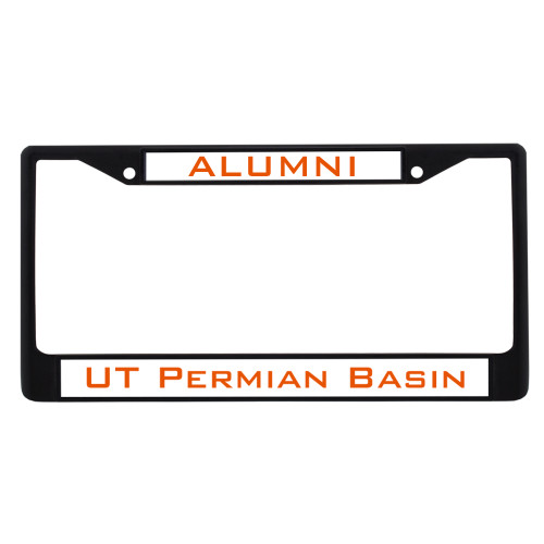  Alumni Metal License Plate Frame in Black - Alumni