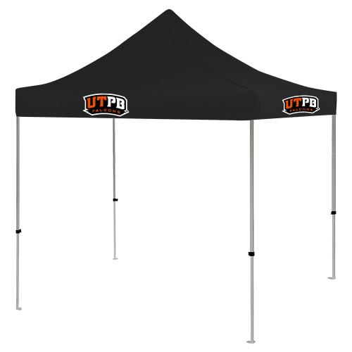  9 ft x 9 ft Black Tent - UTPB Falcons