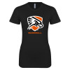 Thumbnail image for  Next Level Womens Black Boyfriend Tee