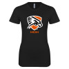 Thumbnail image for  Next Level Womens Black Boyfriend Tee