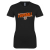 Thumbnail image for  Next Level Womens Black Boyfriend Tee