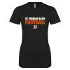 Thumbnail image for  Next Level Womens Black Boyfriend Tee