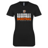 Thumbnail image for  Next Level Womens Black Boyfriend Tee