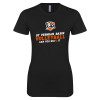 Thumbnail image for  Next Level Womens Black Boyfriend Tee