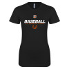 Thumbnail image for  Next Level Womens Black Boyfriend Tee
