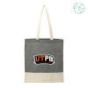 Thumbnail image for  Split Recycled Black Cotton Twill Convention Tote