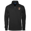 Thumbnail image for  Black Slub Fleece 1/4 Zip Pullover
