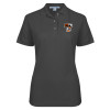 Thumbnail image for  Womens Silk Touch Charcoal Pique Polo