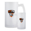 Thumbnail image for  Full Color Decorative Frosted Glass Mug 16oz