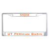 Thumbnail image for  Mom Metal License Plate Frame in Chrome