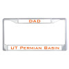 Thumbnail image for  Dad Metal License Plate Frame in Chrome