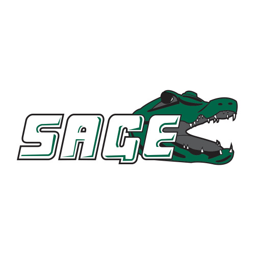  Medium Decal - Sage w/Gator Head