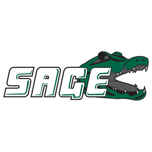  Extra Large Decal - Sage w/Gator Head