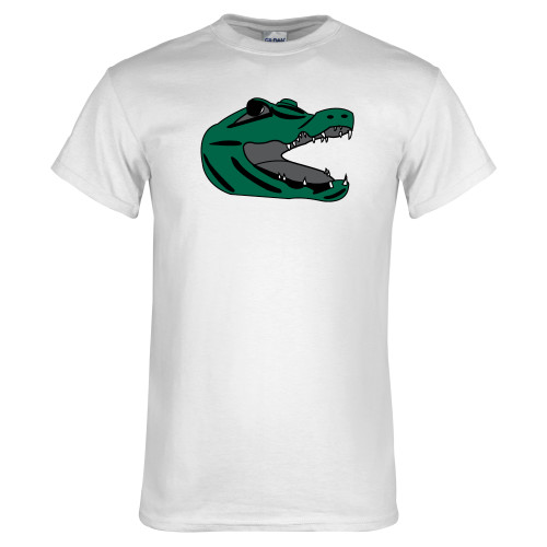  White T Shirt - Gator Head