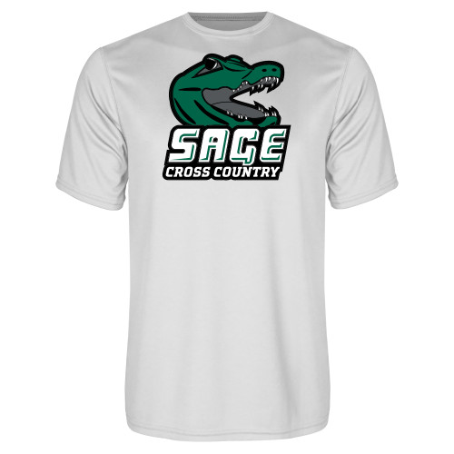  White Performance Tee - Cross Country