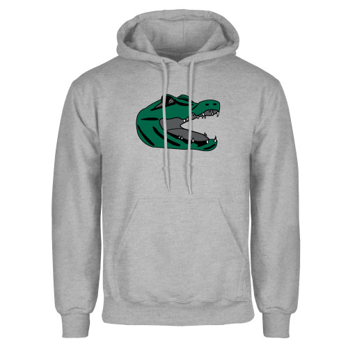  Grey Fleece Hoodie - Gator Head