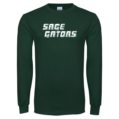 Main Image for  Dark Green Long Sleeve T Shirt