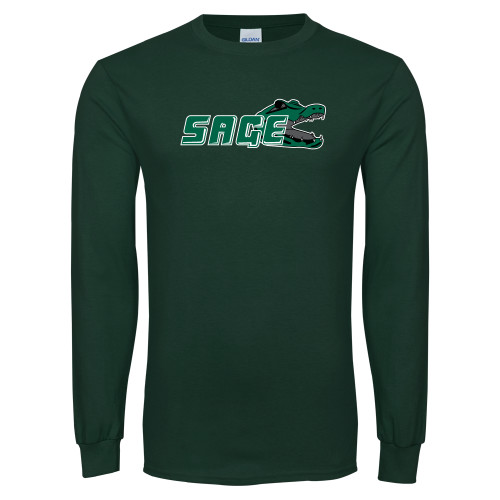 Main Image for  Dark Green Long Sleeve T Shirt