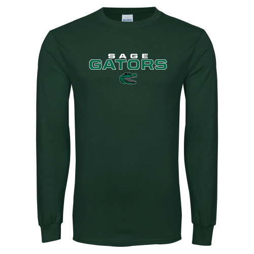 Main Image for  Dark Green Long Sleeve T Shirt