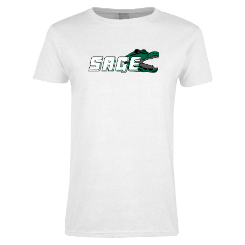 Main Image for  Womens White Short Sleeve Tee