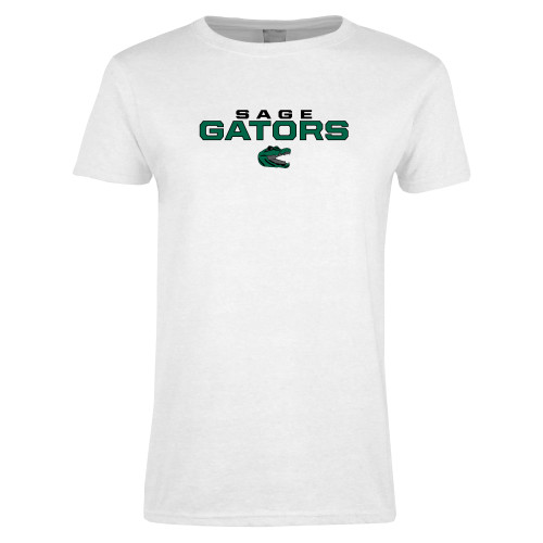 Main Image for  Womens White Short Sleeve Tee