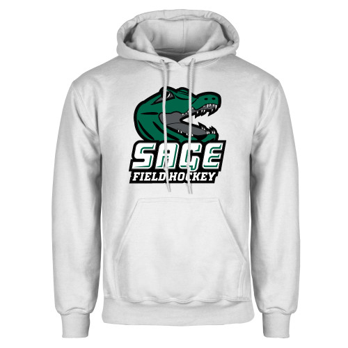  White Fleece Hoodie - Field Hockey