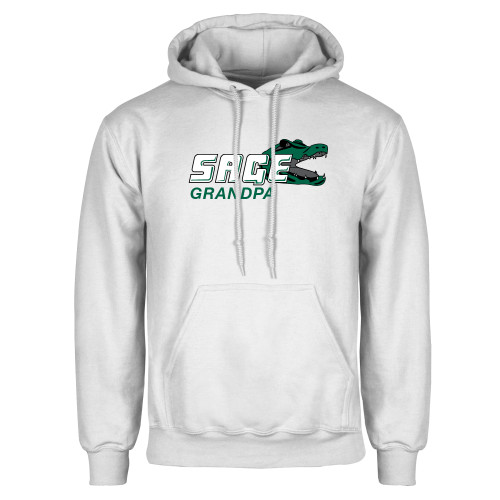  White Fleece Hoodie - Grandpa