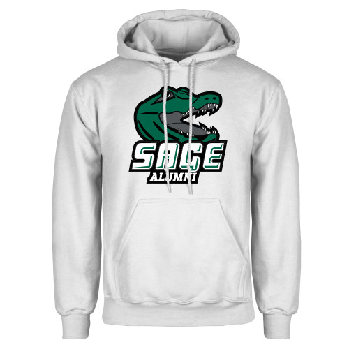  White Fleece Hoodie - Alumni