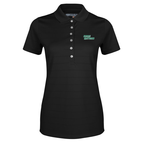 Callaway Womens Black Opti Vent Polo - Sage Gators Wordmark