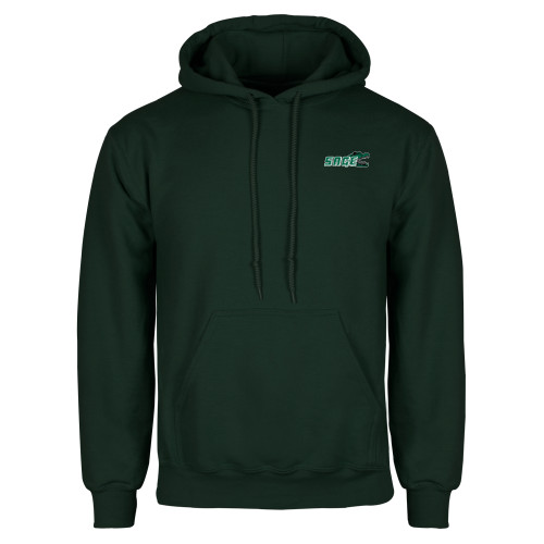  Dark Green Fleece Hood - Sage w/Gator Head