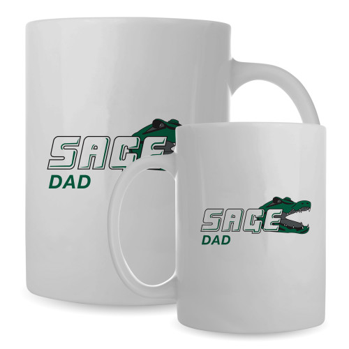 Dad Full Color White Mug 15oz - Dad