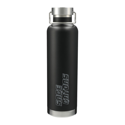  Thor Copper Vacuum Insulated Black Bottle 32oz - Sage Gators Wordmark  Engraved