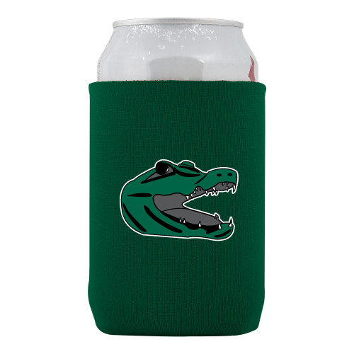  Neoprene Green Can Holder - Gator Head