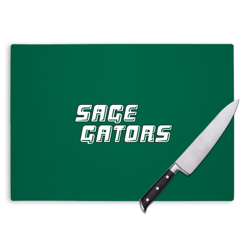  Cutting Board - Sage Gators Wordmark