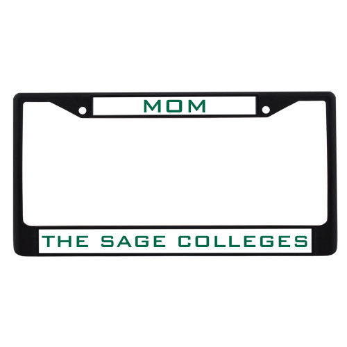  Mom Metal License Plate Frame in Black - Mom