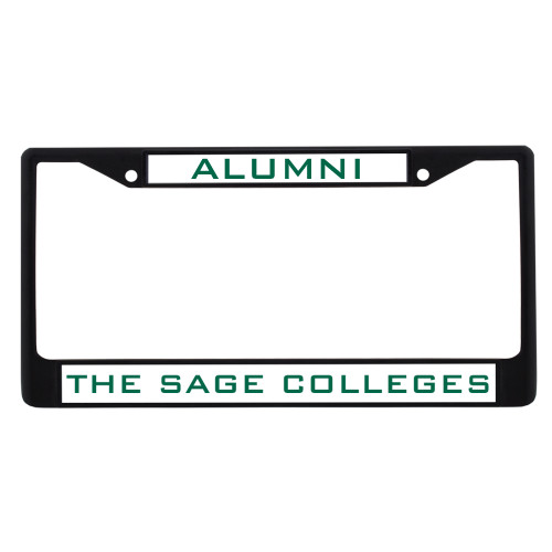  Alumni Metal License Plate Frame in Black - Alumni
