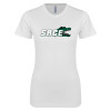 Thumbnail image for  Next Level Womens White Boyfriend Tee