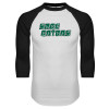 Thumbnail image for  White/Black Raglan Baseball T Shirt