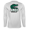 Thumbnail image for  White Performance Long Sleeve Shirt